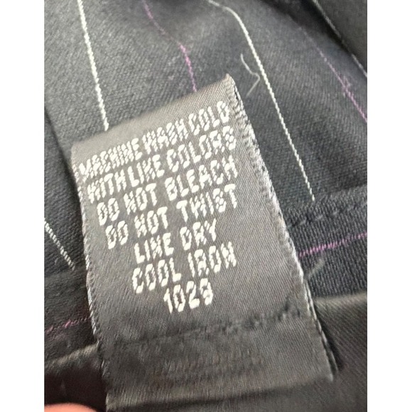 Rafaella Woman's Black Pinstripe Suit Size 20W Pants & Jacket - Picture 11 of 11